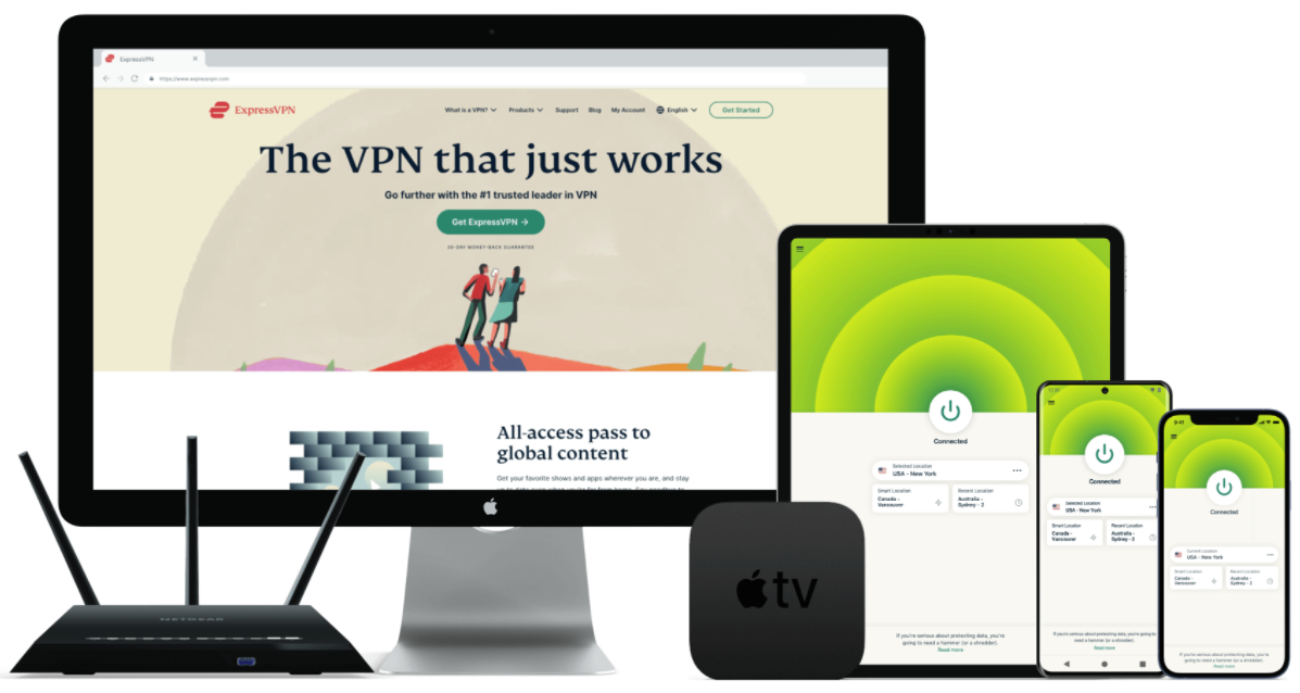 ExpressVPN - Watch super-fast streaming video on your favorite devices
