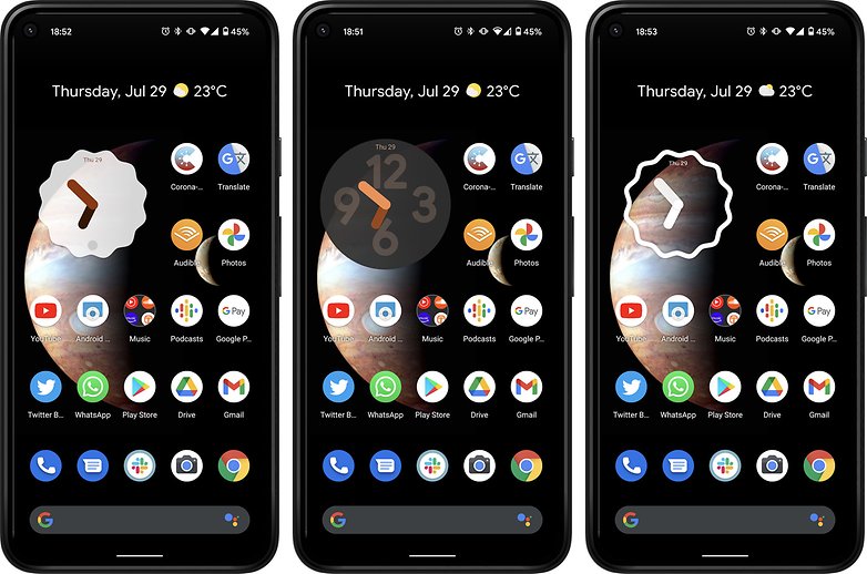 Android 12 widgets