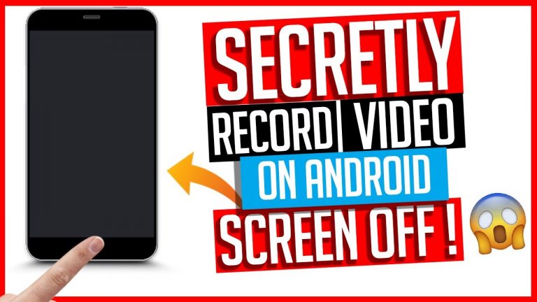 How to secretly record videos on Android