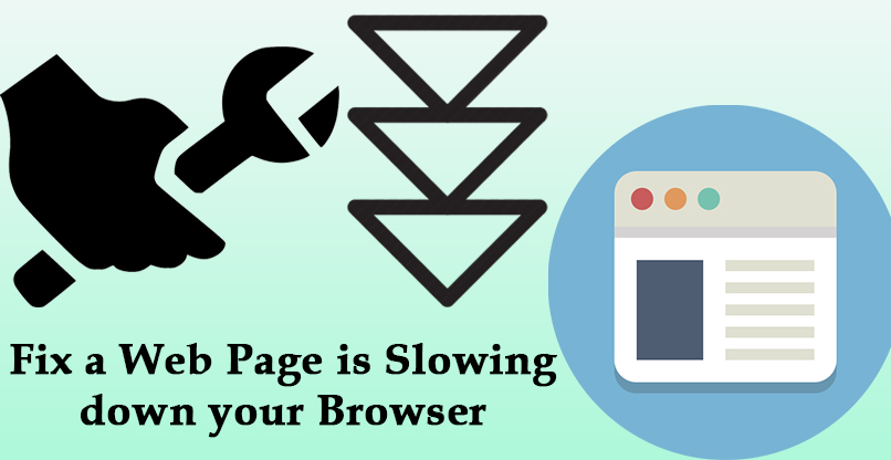 Fixing slows down in a Browser